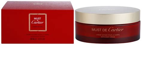 must de cartier silver|must De Cartier body cream.